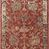 Vertical orientation of the rug in runner shape highlighting the full length and border pattern