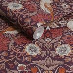 Product Image 4 for William Morris Strawberry Thief Wallpaper from Graham & Brown