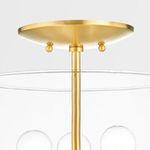 Product Image 3 for Bobbi 3 Light Semi Flush Mount from Mitzi