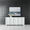 Product Image 7 for Melange Corinth Four Door Entertainment Console from Hooker Furniture