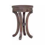 Product Image 1 for Mahogany Swoop Base Side Table from Elk Home