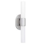 Product Image 1 for Dixon Glass Sconce Double - Polished Nickel from Regina Andrew Design