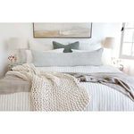 Product Image 5 for Blake Cream / Grey Striped Linen King Duvet Cover from Pom Pom at Home