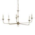 Product Image 5 for Nottaway Champagne Chandelier from Currey & Company