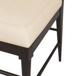 Product Image 7 for Keegan Upholstered Ivory Leather Chair from Arteriors