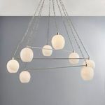 Product Image 8 for Asbury Park 6-Light Chandelier - Polished Nickel from Hudson Valley