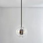 Product Image 5 for Kert 2-Light Small Pendant - Black Brass from Hudson Valley