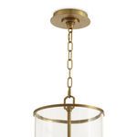 Product Image 3 for Adria Natural Brass Cylindar Glass Pendant from Regina Andrew Design