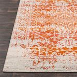 Product Image 9 for Harput Burnt Orange / Light Gray Rug from Surya