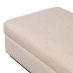 Product Image 8 for Alec Upholstered Antwerp Natural Storage Ottoman from Four Hands