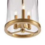 Product Image 2 for Adria Natural Brass Cylindar Glass Pendant from Regina Andrew Design