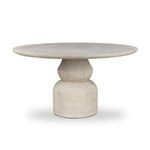 Product Image 2 for Faber Outdoor Concrete Dining Table 55" from Four Hands