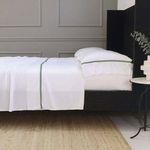 Product Image 1 for Langston Moss Bamboo Sateen Sheet Set from Pom Pom at Home