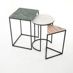 Product Image 13 for Amari Nesting End Tables Hammered Grey W from Four Hands