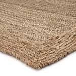 Aboo Natural Solid Beige Area Rug image 3