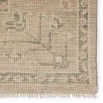 Product Image 5 for Ginerva Hand-Knotted Oriental Cream/ Green Rug from Jaipur 