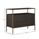 Product Image 2 for Reese Oak Nightstand from Gabby