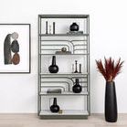 Product Image 11 for Marcel Bookshelf Sage Green Whte Marble from Four Hands