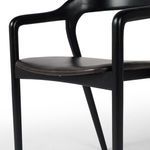 Product Image 4 for Amare Wooden Black Dining Armchair - Black from Four Hands