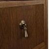 Product Image 3 for Two Drawer Side Table With Fluted Drawer Fronts from Worlds Away
