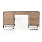 Product Image 14 for Burton Executive Desk Aged Drift Oak from Four Hands