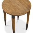 Product Image 2 for Saber Leg Chairside Table  Round from Sarreid Ltd.