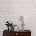 Product Image 2 for Laura Ashley Annecy Dove Grey Damask Wallpaper from Graham & Brown