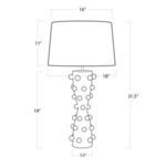 Product Image 6 for Pom Pom Ceramic Table Lamp from Regina Andrew Design