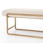 Product Image 12 for Sled Bench Thames Cream from Four Hands
