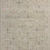 vintage-inspired rectangular area rug with subtle earth-tone multi-colored distressing and soft textured pile