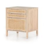 Rear side view focusing on flat wood panel and smooth finish