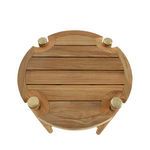 Product Image 3 for QS Pacifica End Table, Natural Teak from Summer Classics