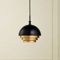 Product Image 10 for Salviati Large Black & Gold Pendant from Currey & Company