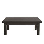 Product Image 11 for Club Aluminum Mahogany Square Coffee Table from Summer Classics