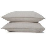 Product Image 5 for Parker Linen Euro Sham, Set of 2 - Flax from Pom Pom at Home