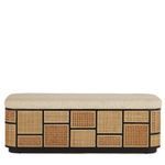 Product Image 3 for Anisa Black Storage Bench, Trailside Natural Instinct Safari from Currey & Company