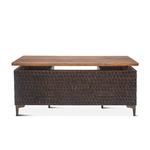 Product Image 5 for Vallarta 66 Inch Mango Wood Desk - Two Tone Brown from World Interiors