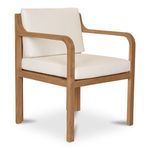 Product Image 7 for Nellie White Outdoor Dining Chair from Moe's