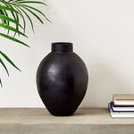 Product Image 2 for Analia Small Black Terracotta Vase from Napa Home And Garden