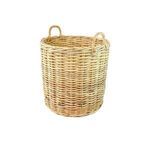 Product Image 2 for Set of 2 Natural Rattan Baskets w/ No Wheels from BIDKHome