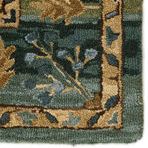 Product Image 5 for Vibe By Ahava Handmade Oriental Green/ Blue Rug from Jaipur 