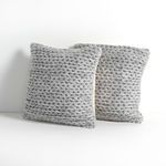 Alvia Outdoor Pillow, Set Of 2 Light Gre image 1