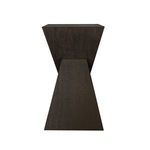 Product Image 2 for Scout Sculptural Occassional Table In Dark Espresso Oak from Worlds Away