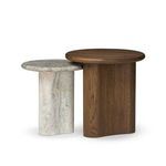 Product Image 6 for Waylie Nesting End Tables - River Grey Marble from Four Hands