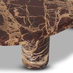 Product Image 10 for Zion Merlot Marble Small Coffee Table from Four Hands