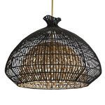 Product Image 10 for Rimini Black Rattan Pendant from Arteriors