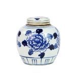 Product Image 4 for Blue & White Mini Jar The Peony from Legend of Asia