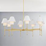 Product Image 5 for Glenmoore 8-Light Chandelier - Aged Brass from Hudson Valley