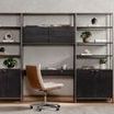 Product Image 8 for Trey Modular Wall Desk W/ 2 Bookcases from Four Hands