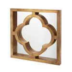 Product Image 1 for Quatrefoil Brass Clad Mirror from Elk Home